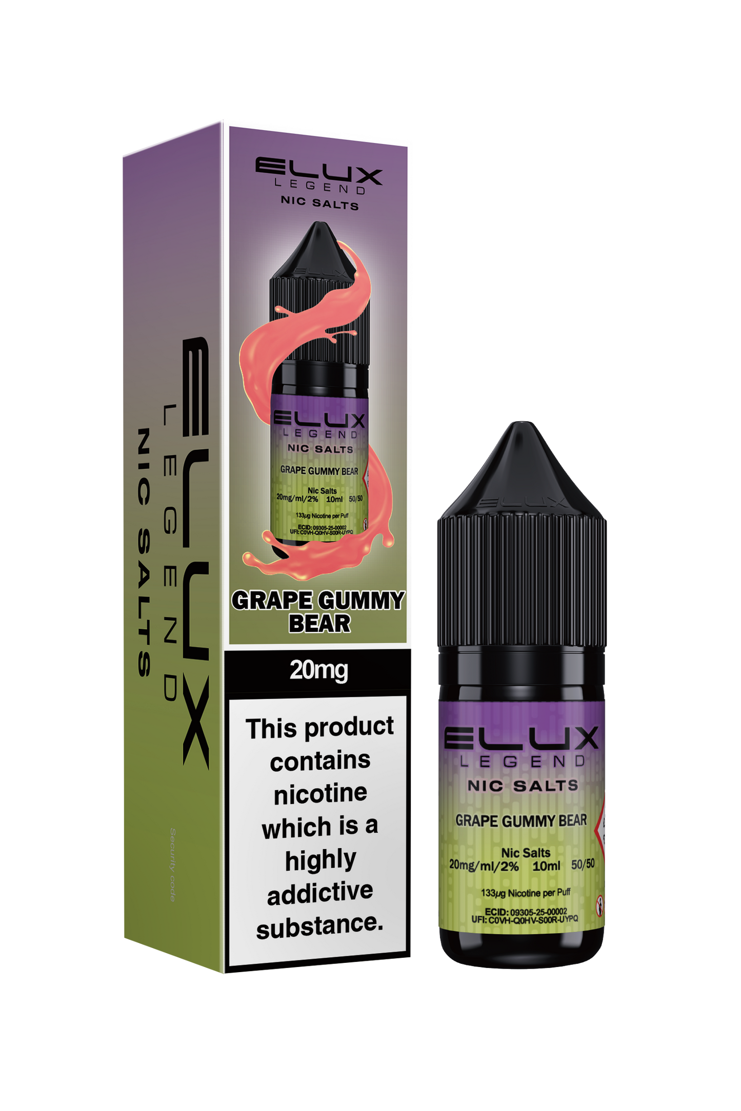 Elux Legend Nic Salts 20mg E-Liquid