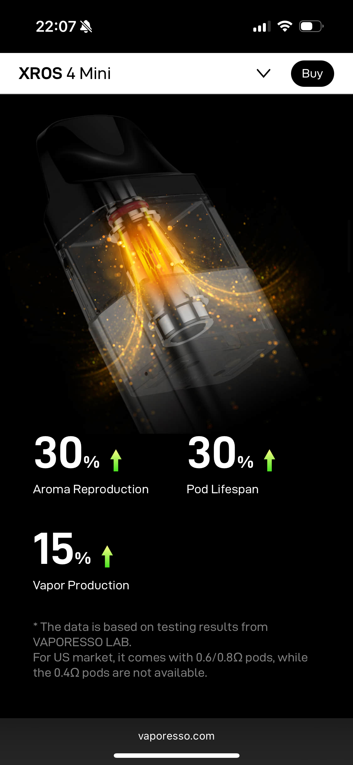 Vaporesso XROS 4 Mini Vape Kit