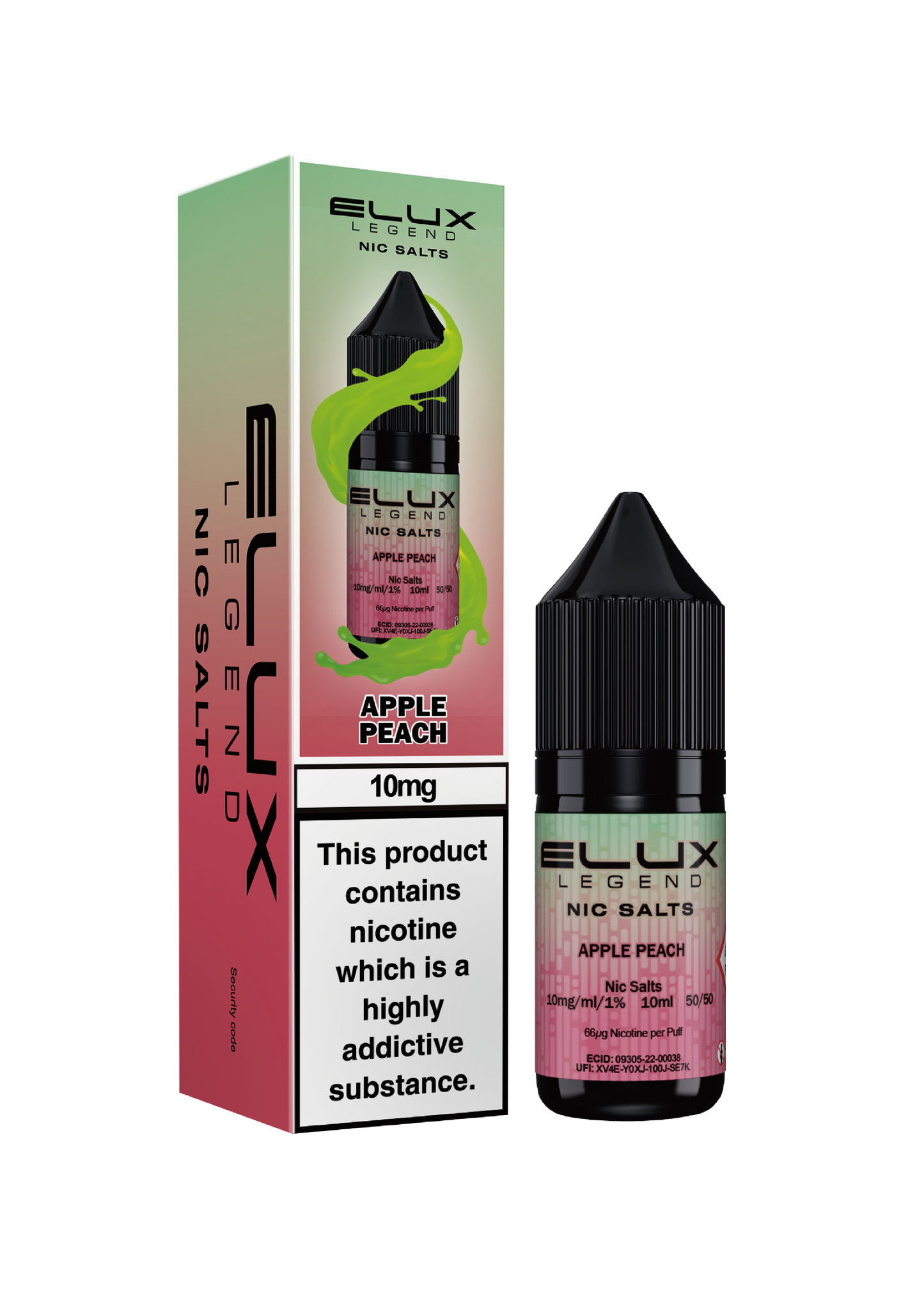 Elux Legend Nic Salts 10mg E-Liquid