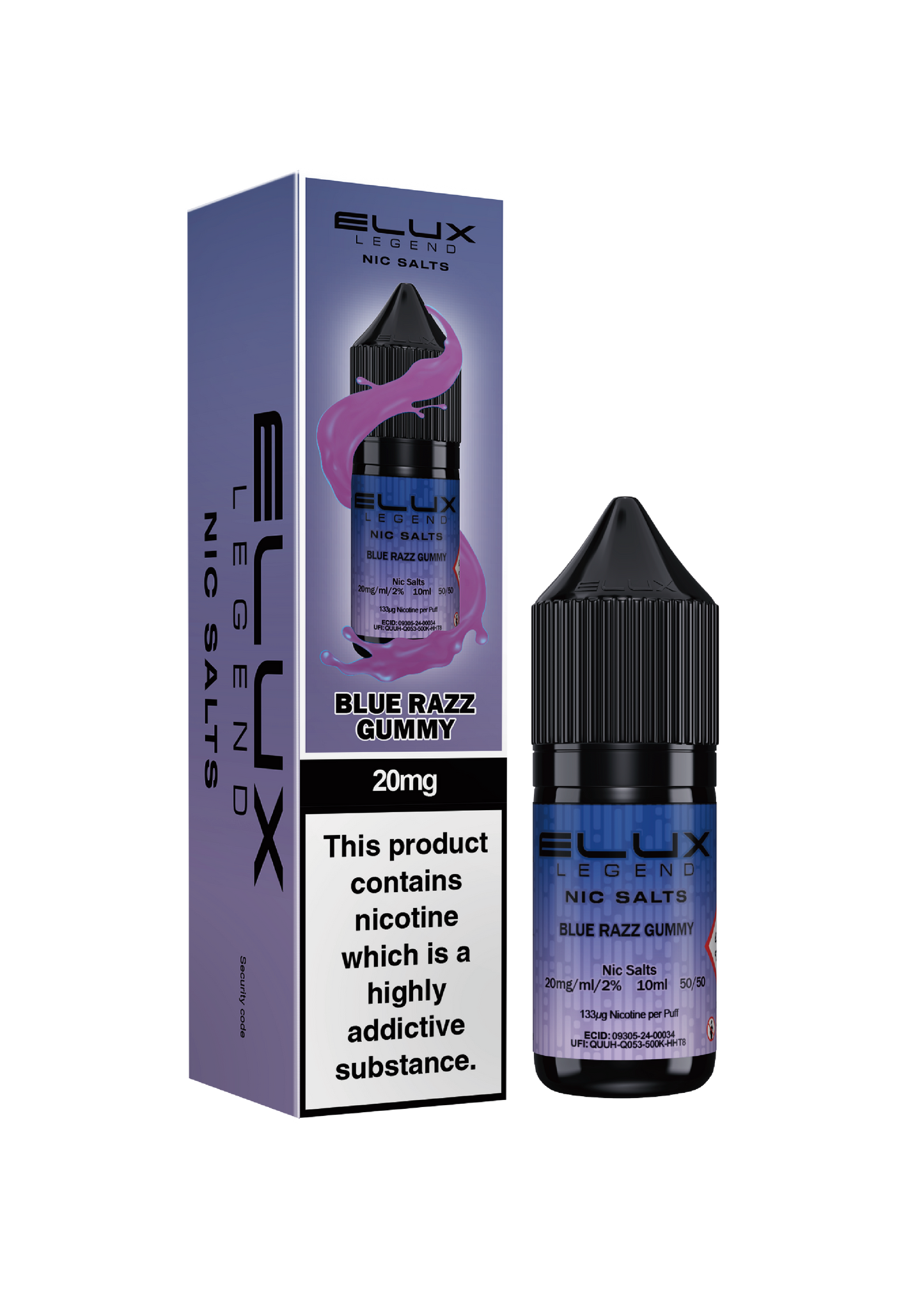 Elux Legend Nic Salts 10mg E-Liquid