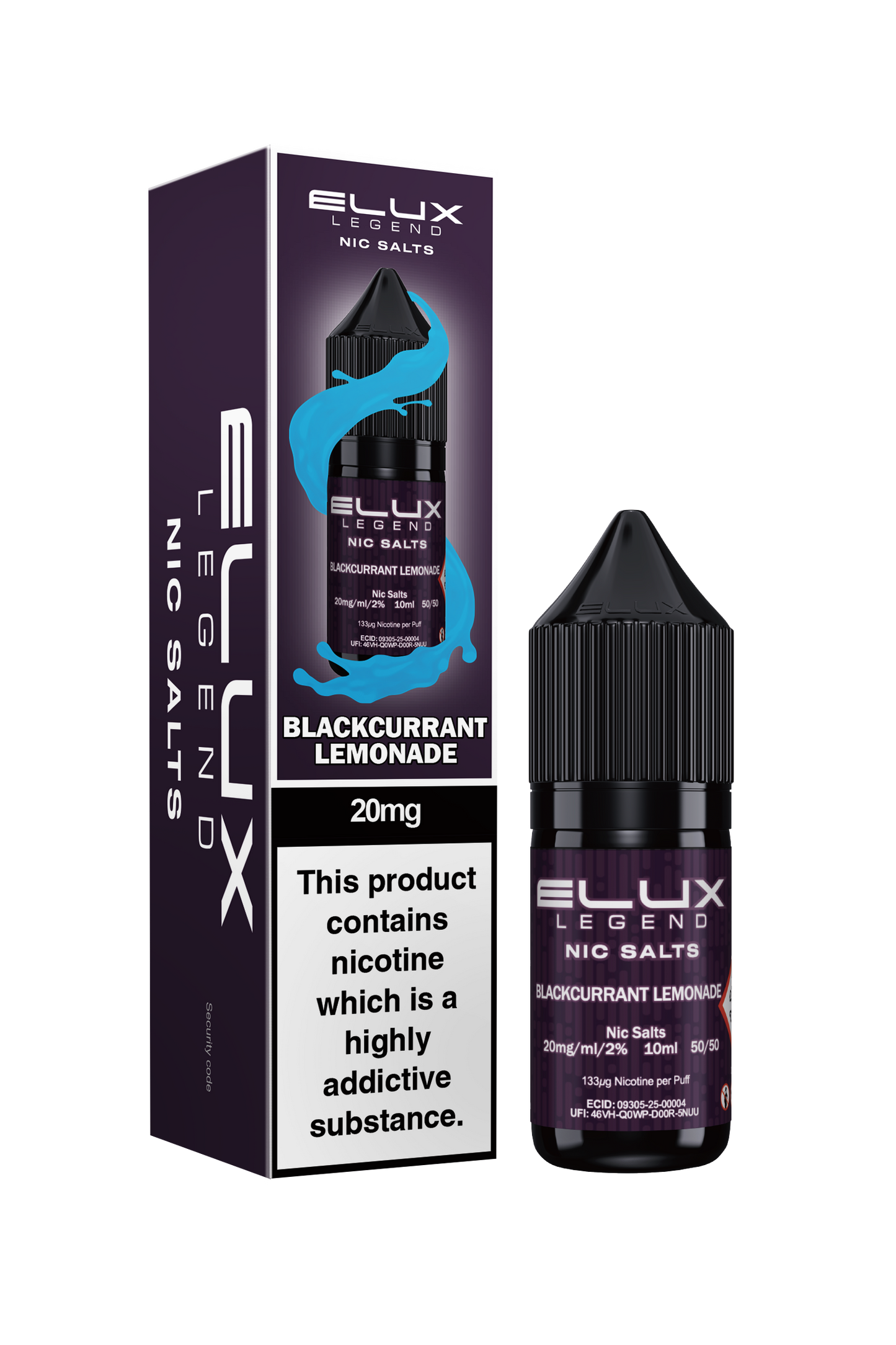 Elux Legend Nic Salts 10mg E-Liquid