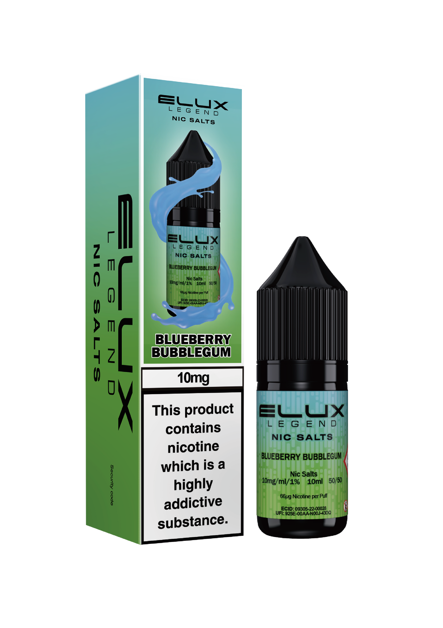 Elux Legend Nic Salts 10mg E-Liquid