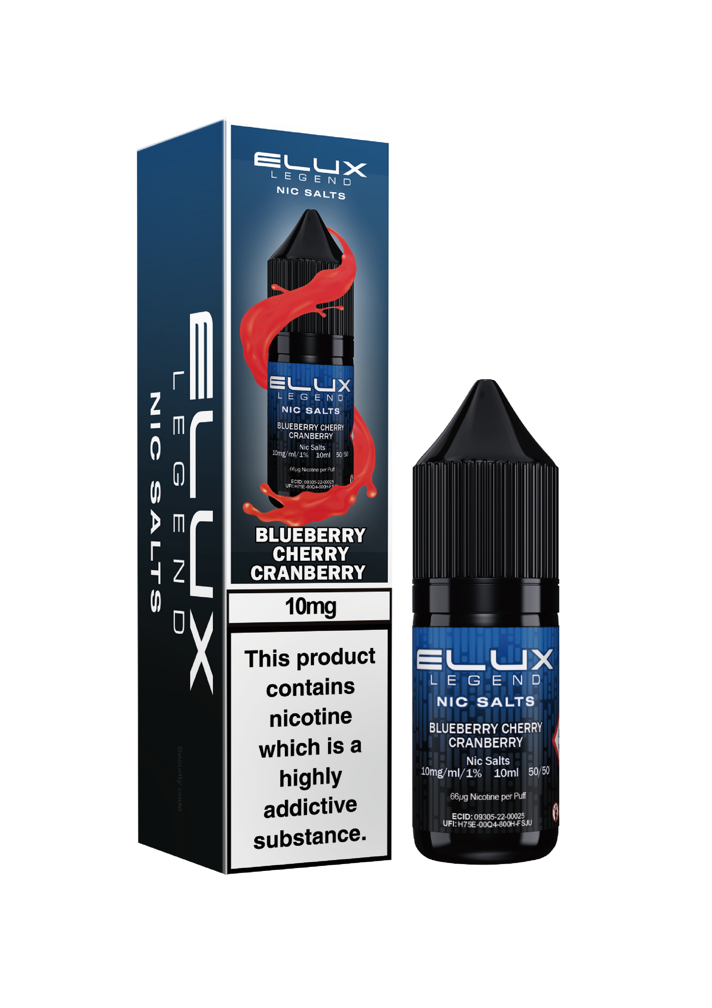Elux Legend Nic Salts 10mg E-Liquid