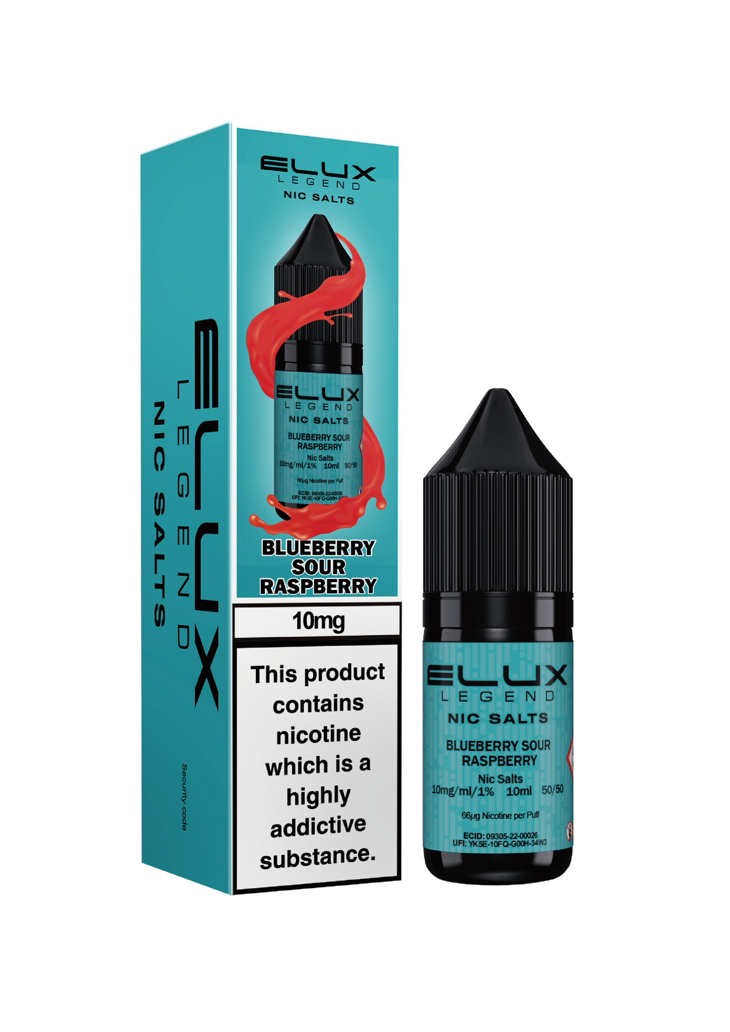 Elux Legend Nic Salts 10mg E-Liquid