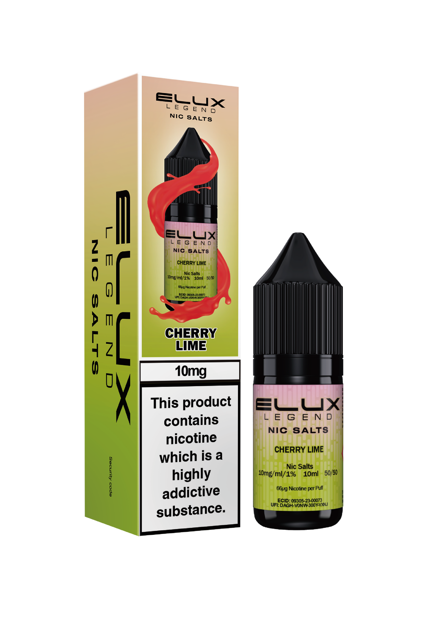 Elux Legend Nic Salts 10mg E-Liquid