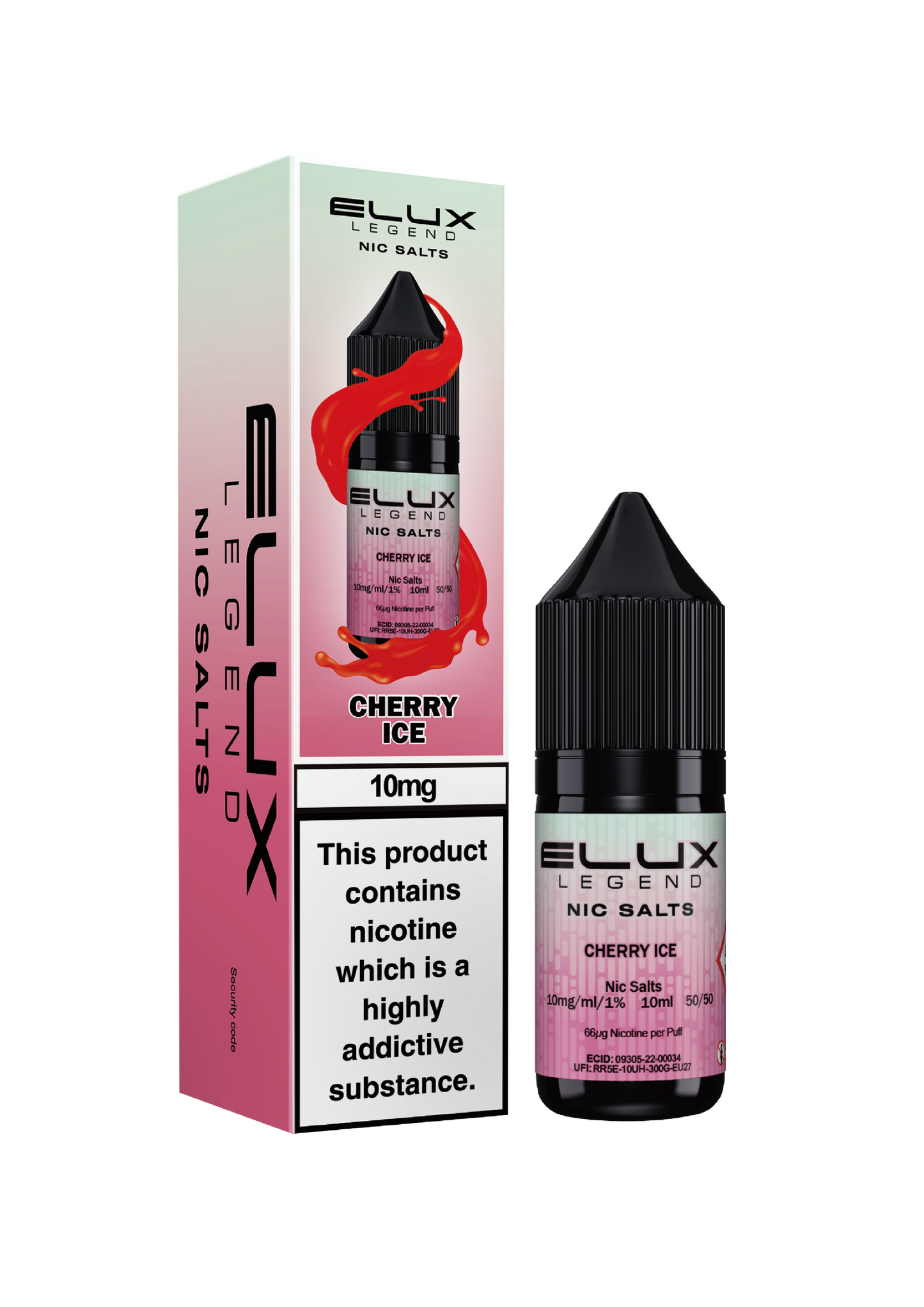 Elux Legend Nic Salts 10mg E-Liquid