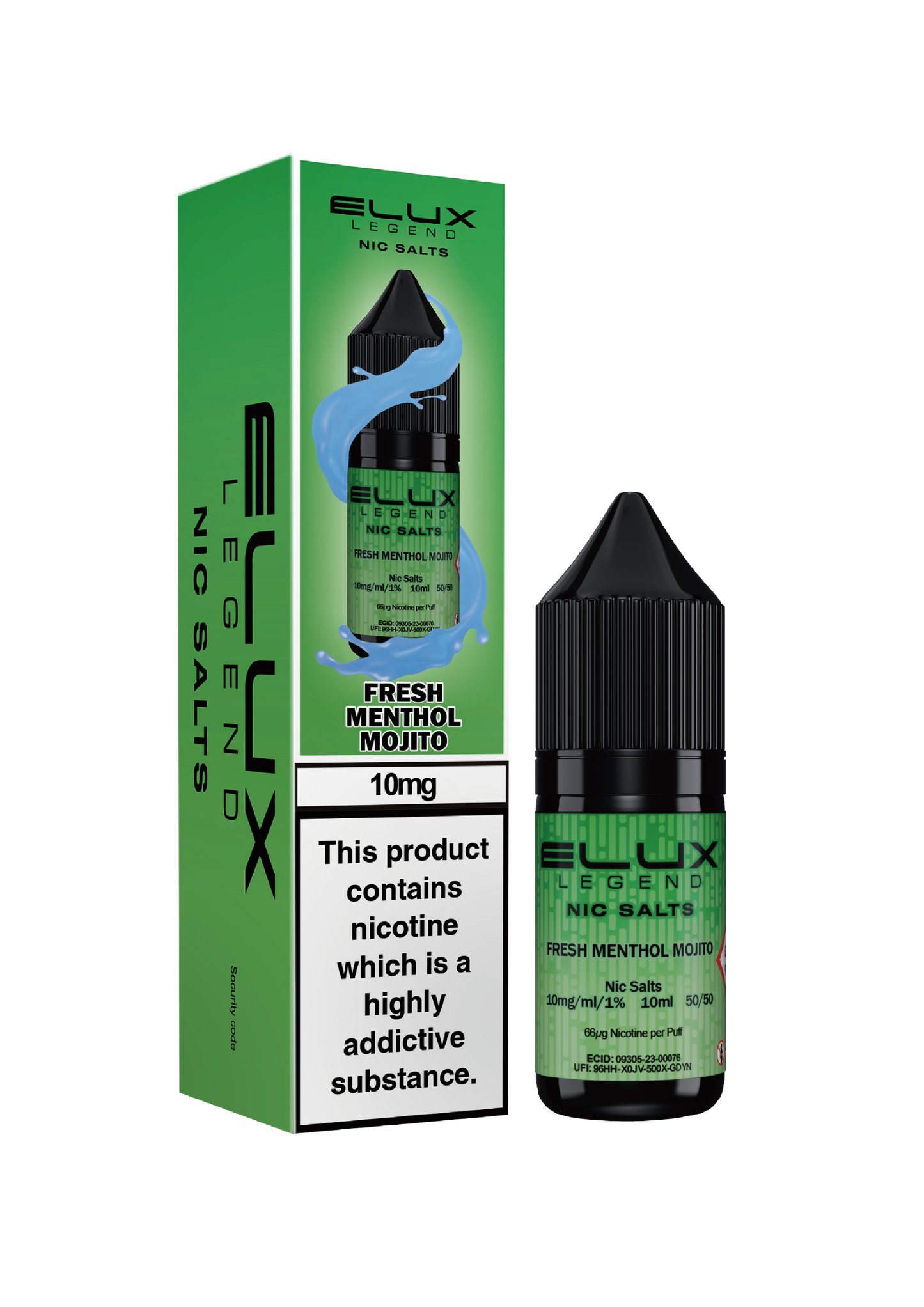 Elux Legend Nic Salts 10mg E-Liquid