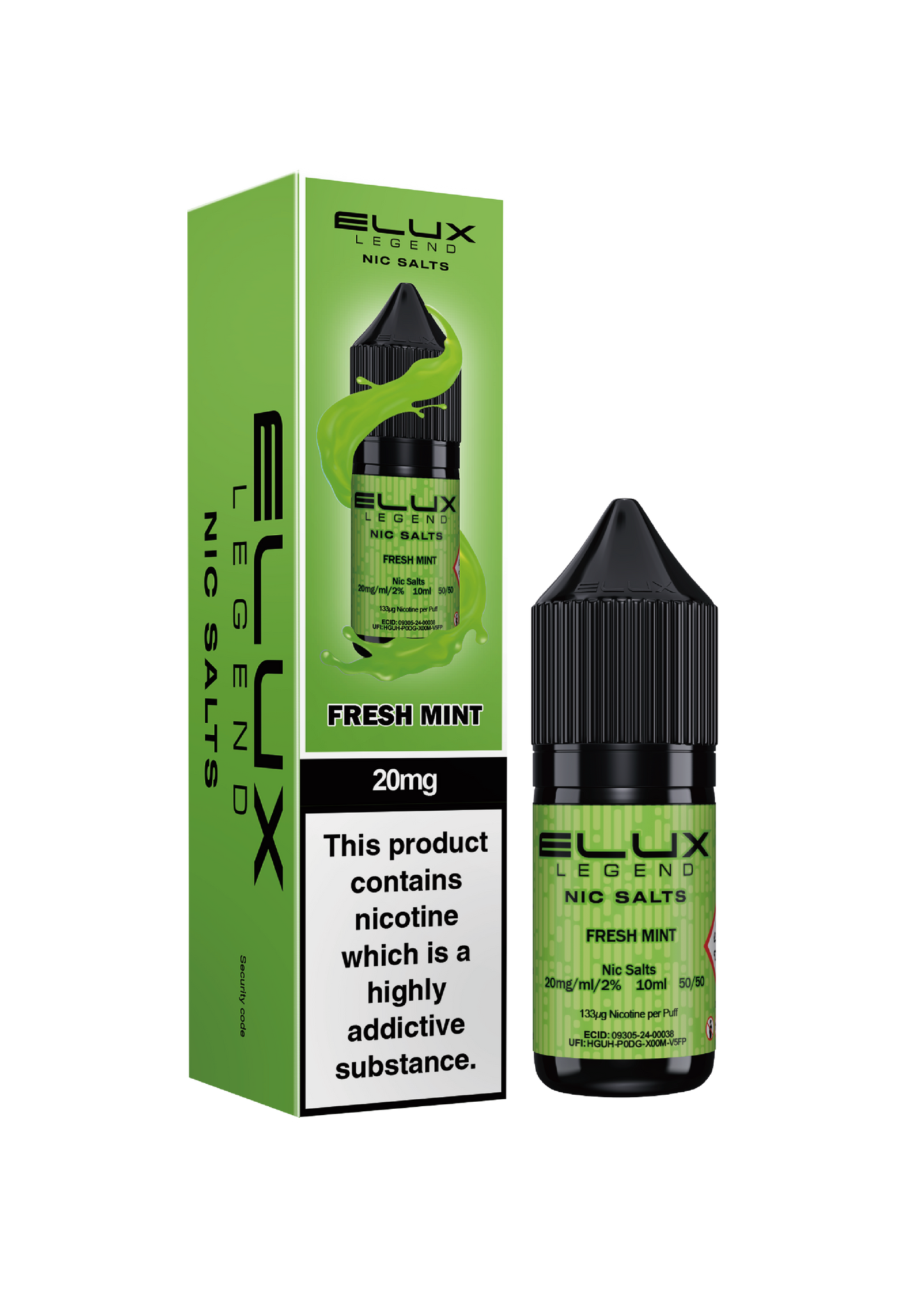 Elux Legend Nic Salts 10mg E-Liquid