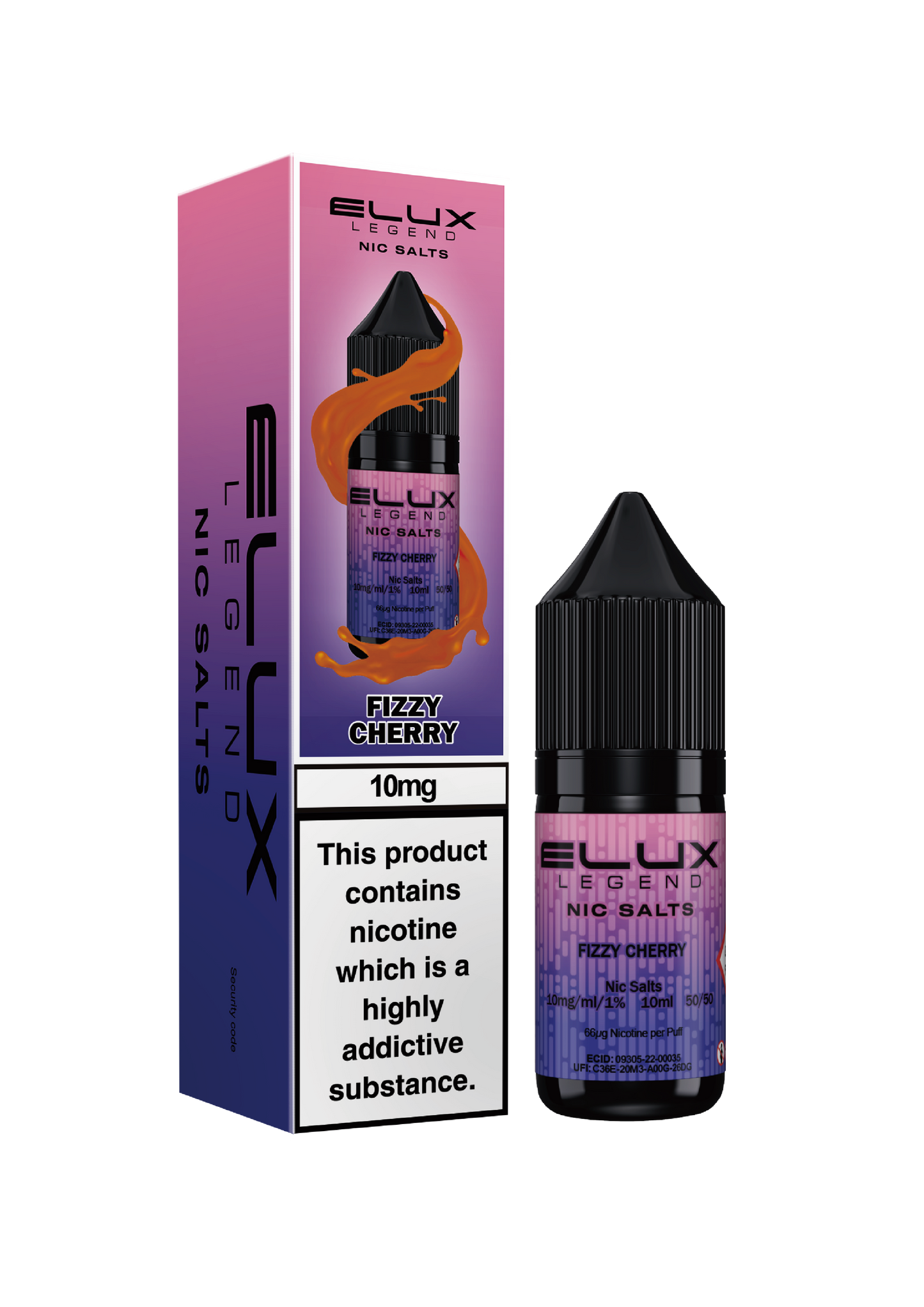 Elux Legend Nic Salts 10mg E-Liquid