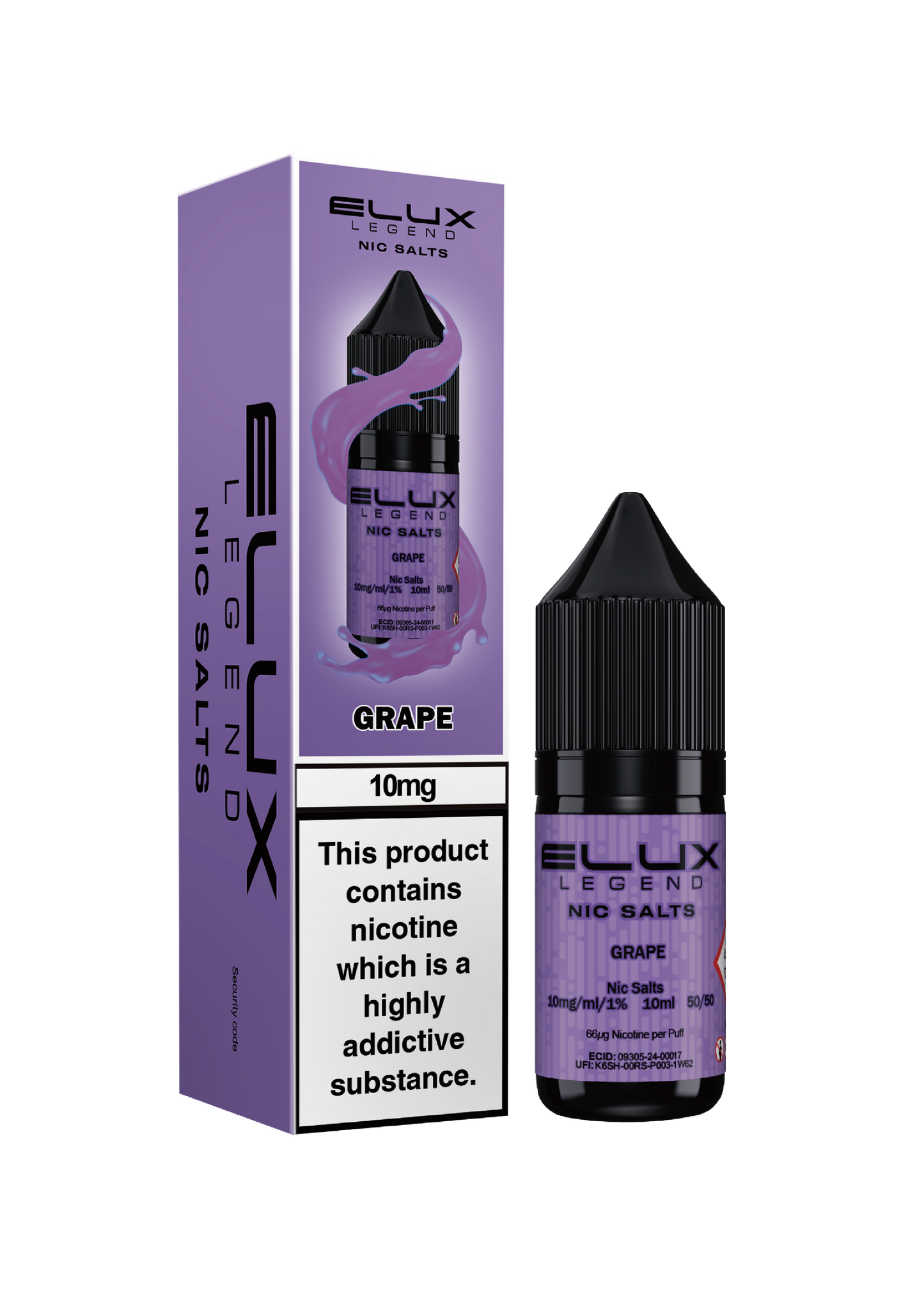 Elux Legend Nic Salts 10mg E-Liquid