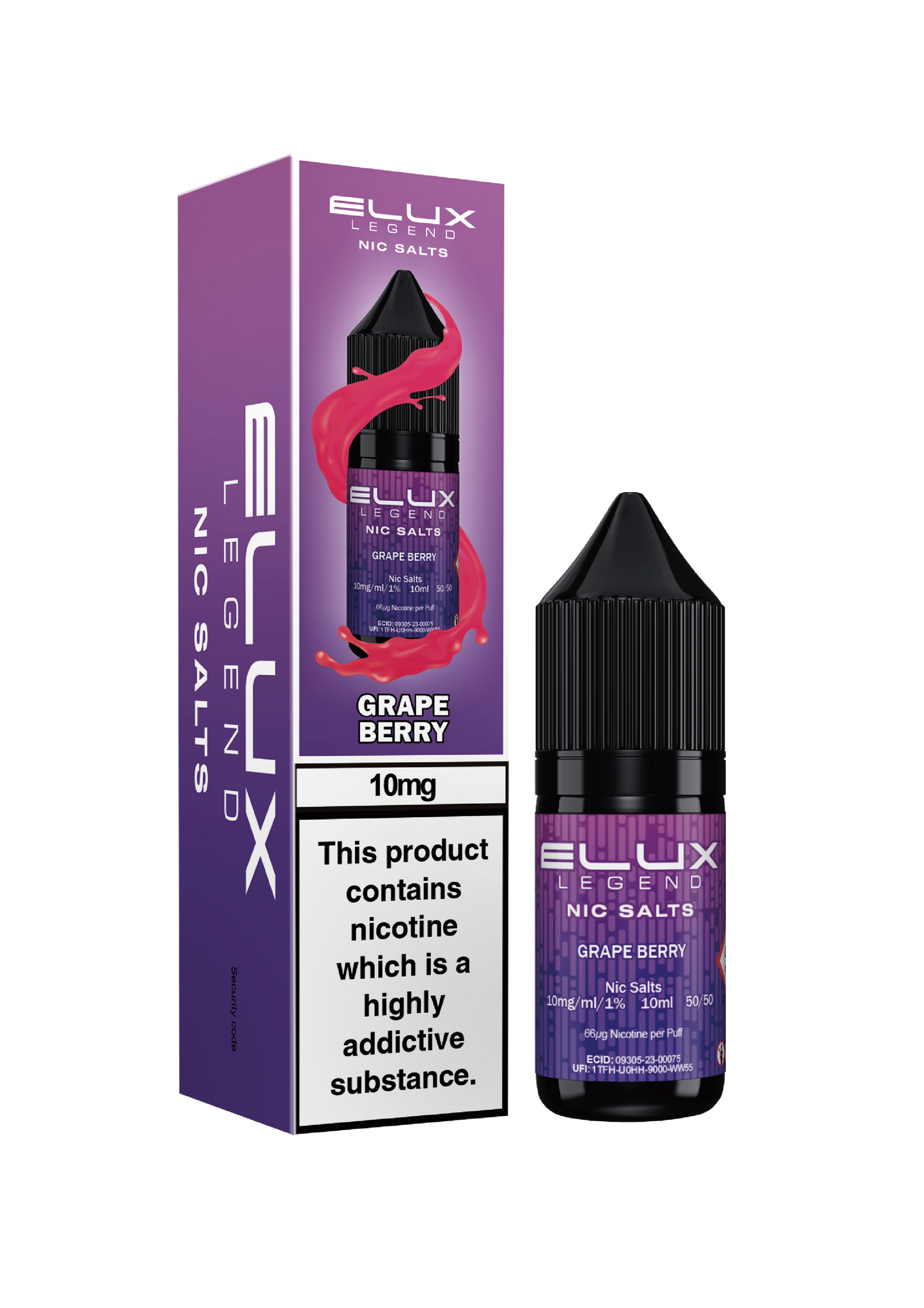 Elux Legend Nic Salts 10mg E-Liquid