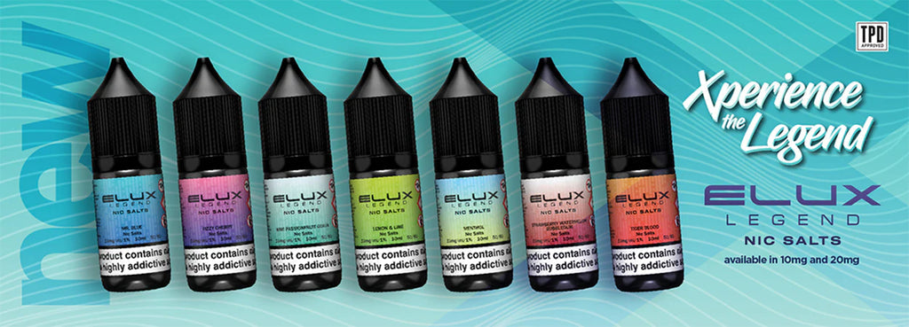 Elux Legend Nic Salts 10mg E-Liquid