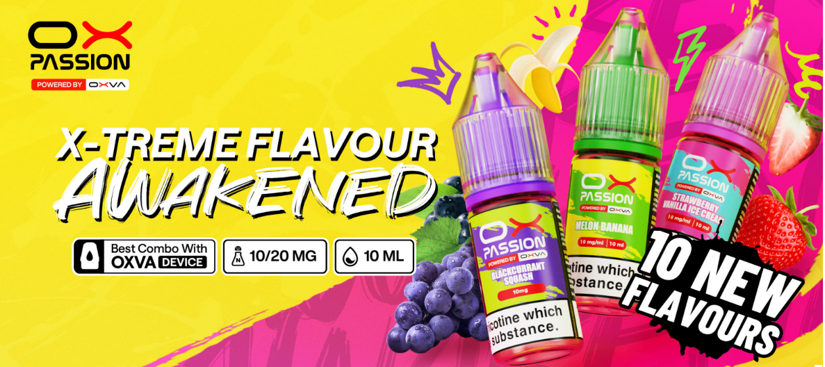 Oxva OX Passion 10ml E-Liquid - 10mg