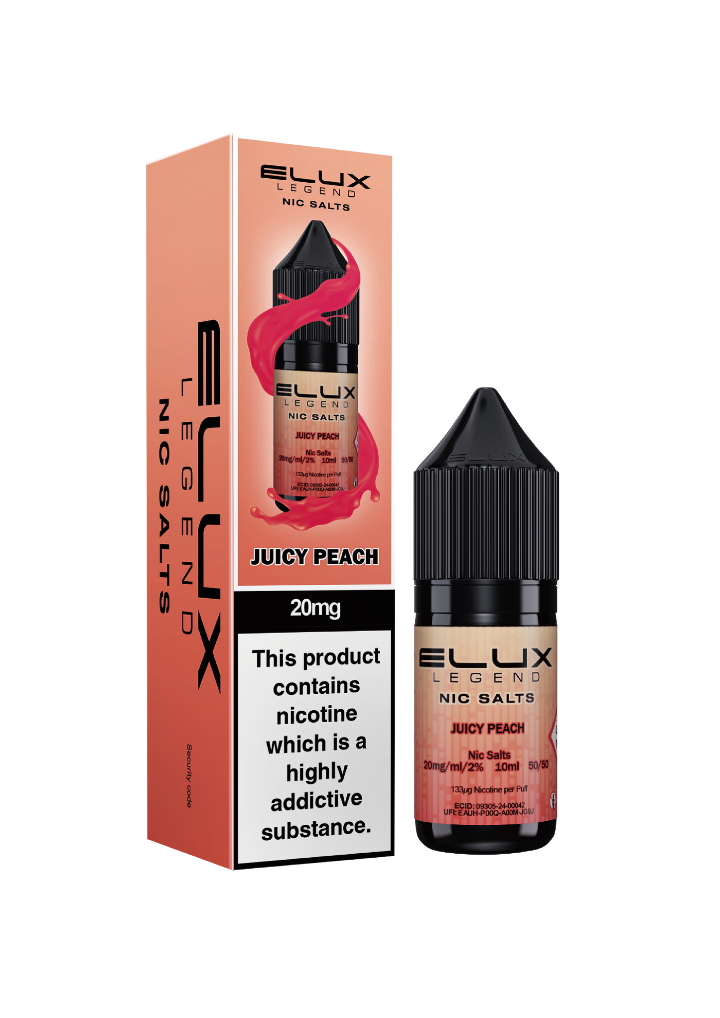 Elux Legend Nic Salts 10mg E-Liquid