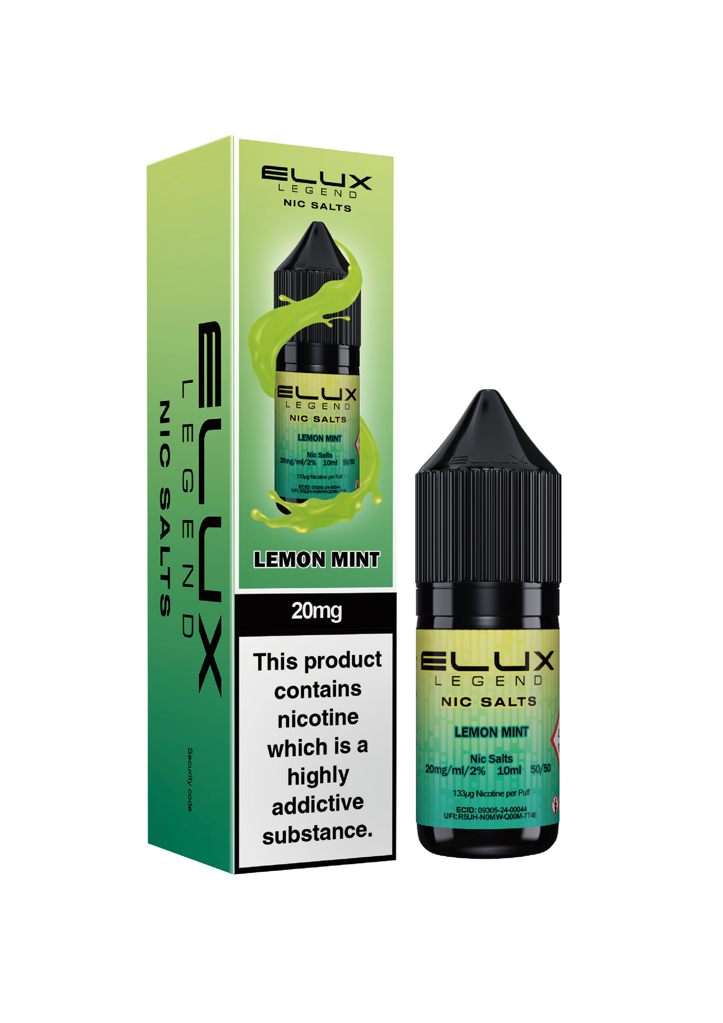 Elux Legend Nic Salts 10mg E-Liquid