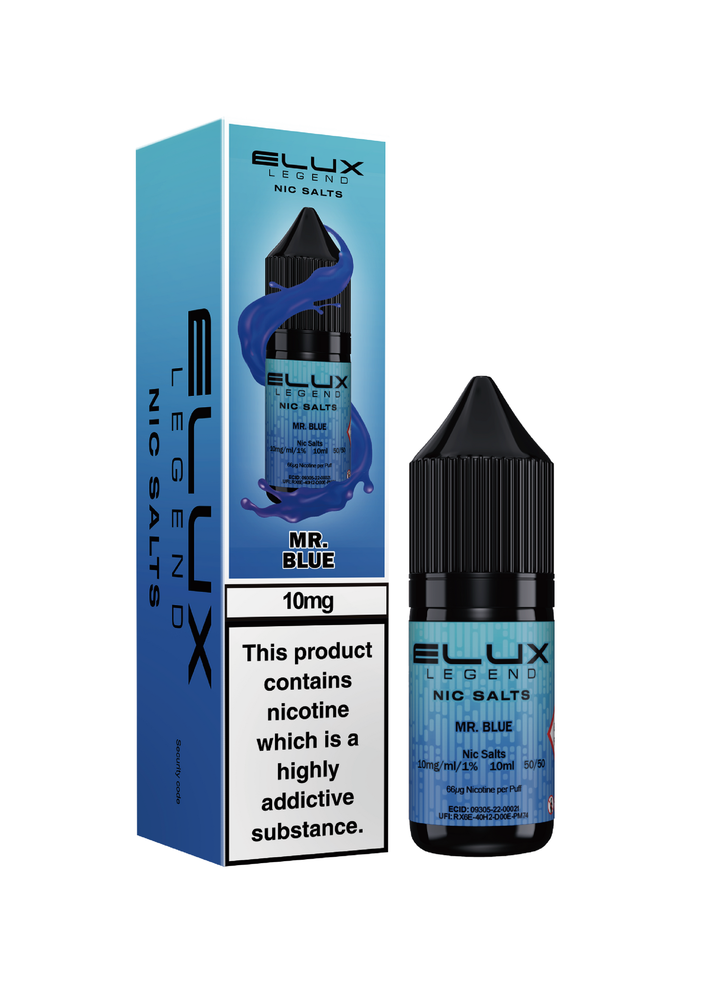 Elux Legend Nic Salts 10mg E-Liquid