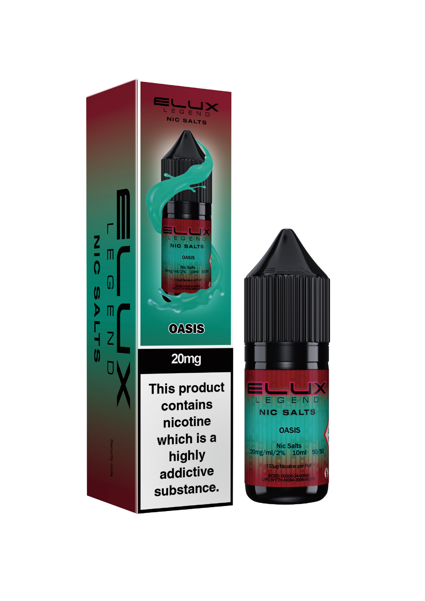 Elux Legend Nic Salts 10mg E-Liquid