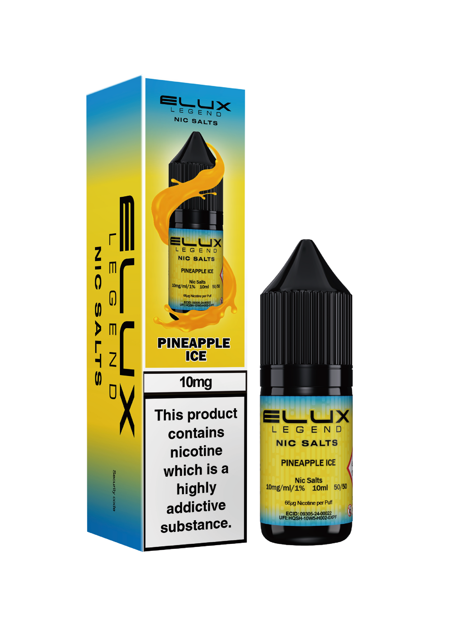 Elux Legend Nic Salts 10mg E-Liquid