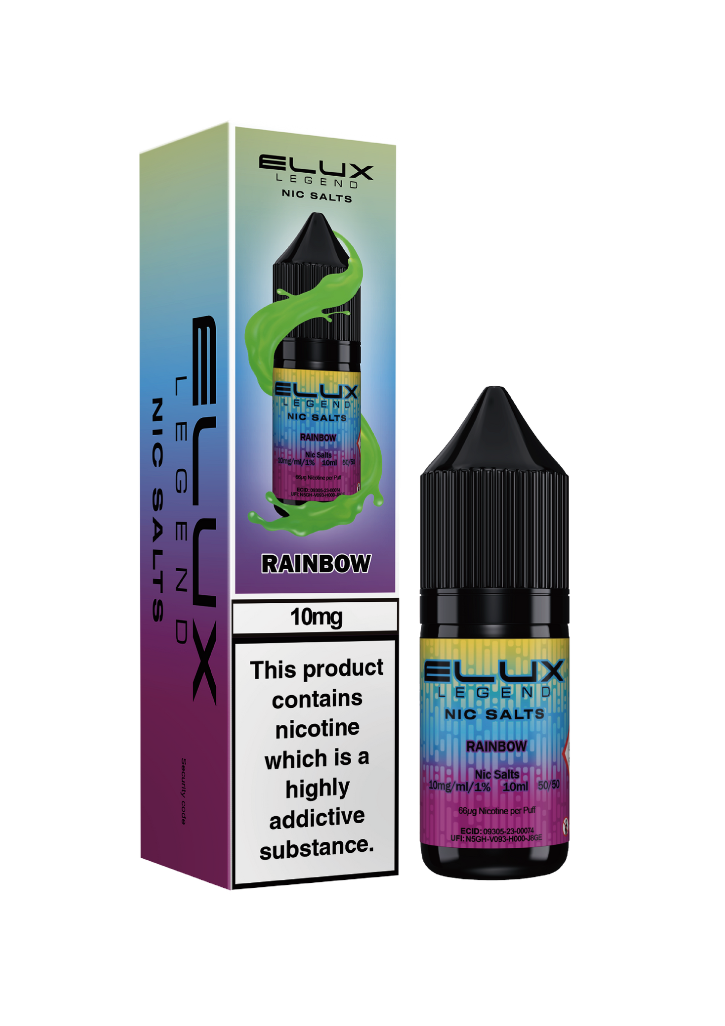 Elux Legend Nic Salts 10mg E-Liquid