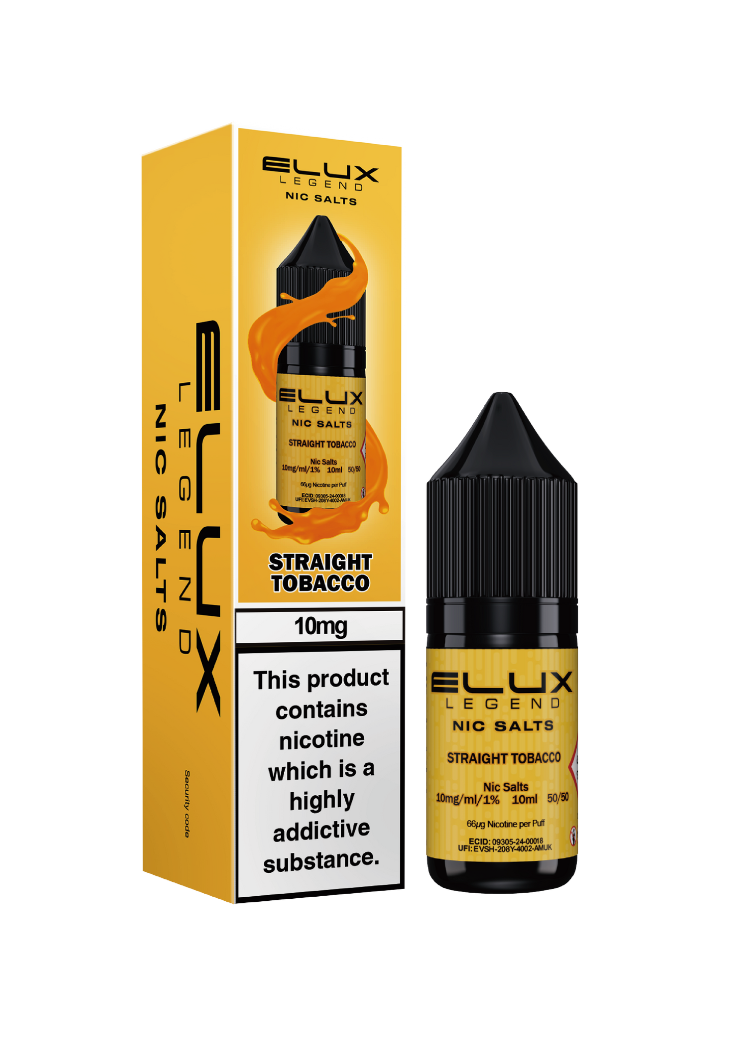 Elux Legend Nic Salts 10mg E-Liquid