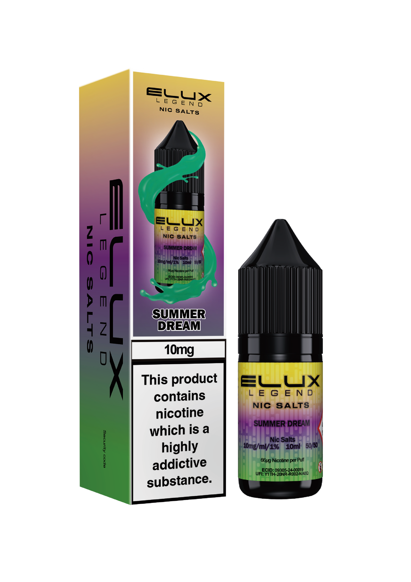 Elux Legend Nic Salts 10mg E-Liquid