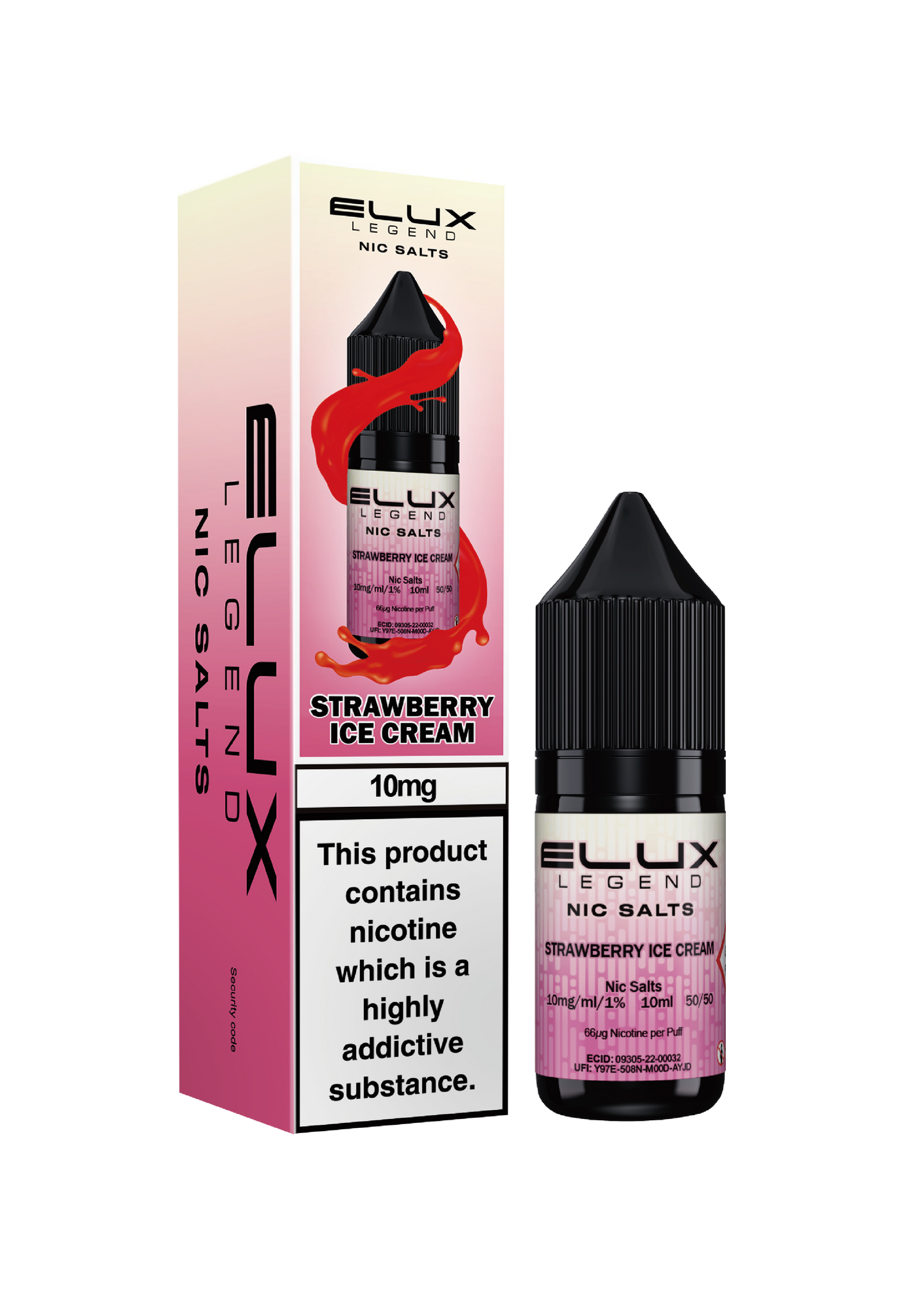 Elux Legend Nic Salts 10mg E-Liquid