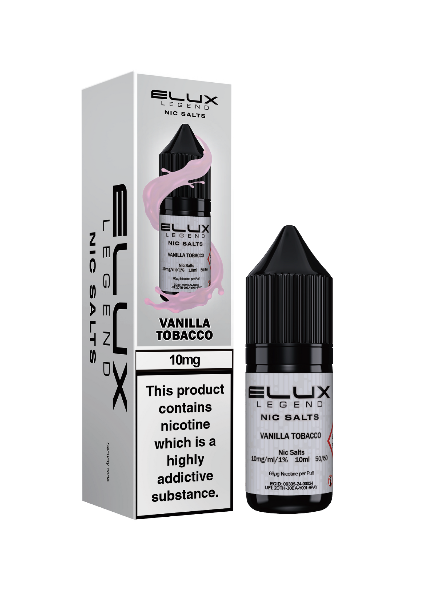 Elux Legend Nic Salts 10mg E-Liquid